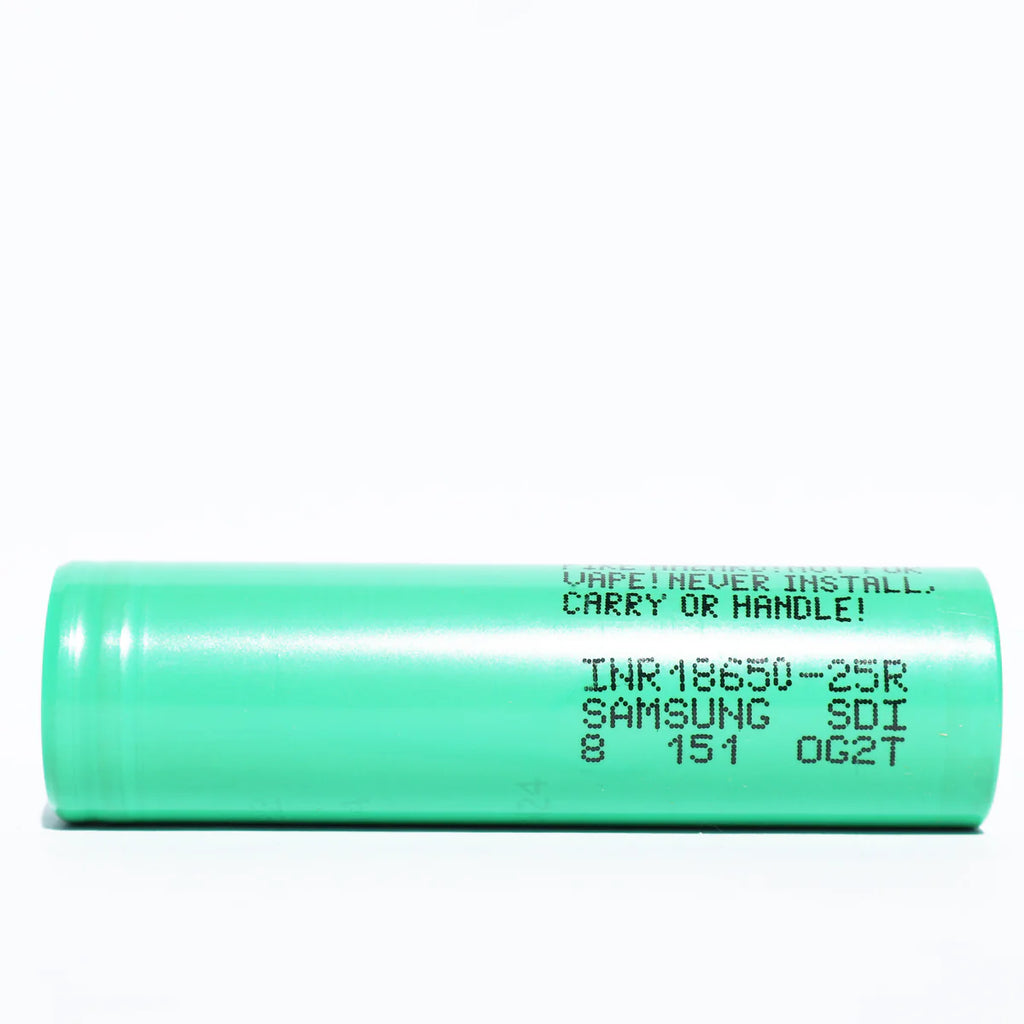 Samsung 25R 18650 2500mAh 3.7V 20A Rechargeable Lithium Battery