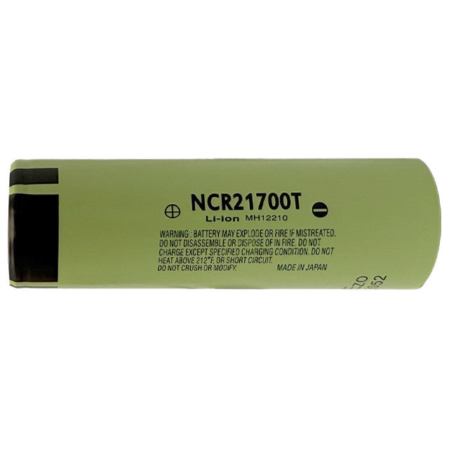 Panasonic INR21700T 3.6V 4800mAh Li-ion Battery – Flat Top