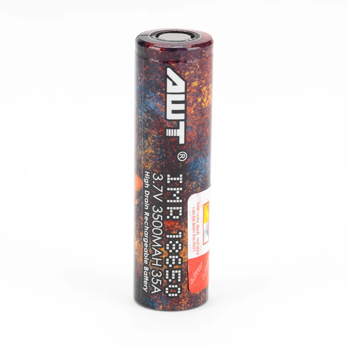AWT 18650 3500mAh 3.7V 10A Rechargeable Lithium Battery – Amp Batteries