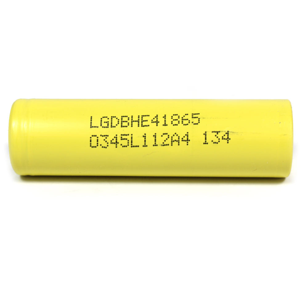 LG HE4 18650 2500mAh 20A Rechargeable Lithium Battery