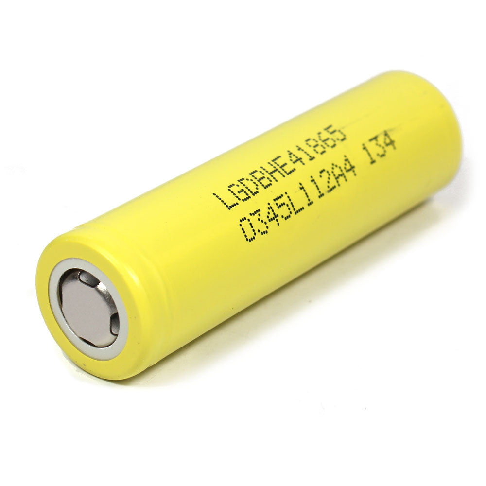 LG HE4 18650 2500mAh 20A Rechargeable Lithium Battery