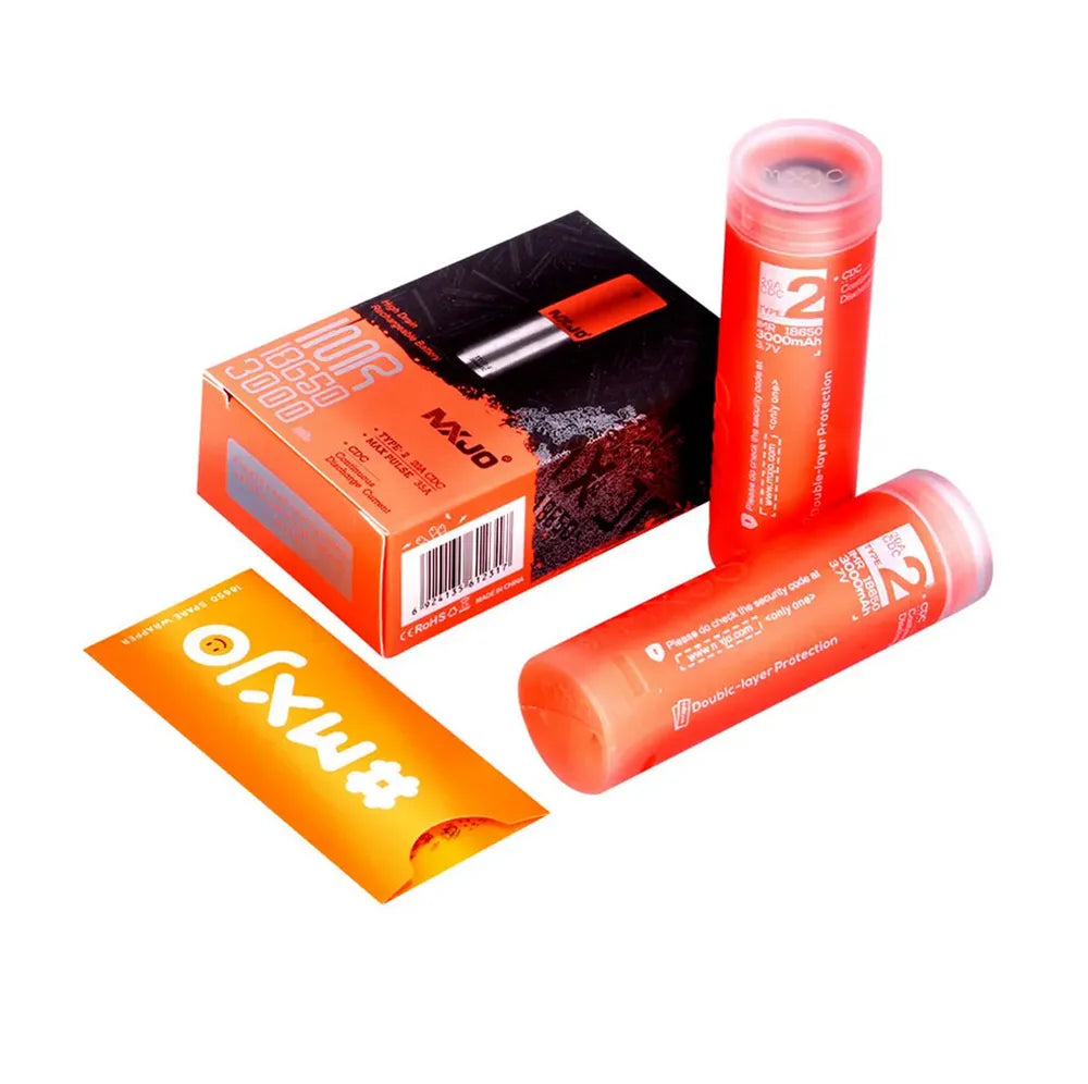 MXJO IMR 18650 Li-ion - 3500mAh 3.7V Rechargeable Lithium Battery